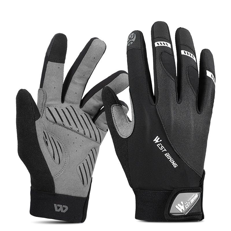 фото Перчатки велосипедные / перчатки спортивные west biking yp0211209, цвет черный, xl (8,5)