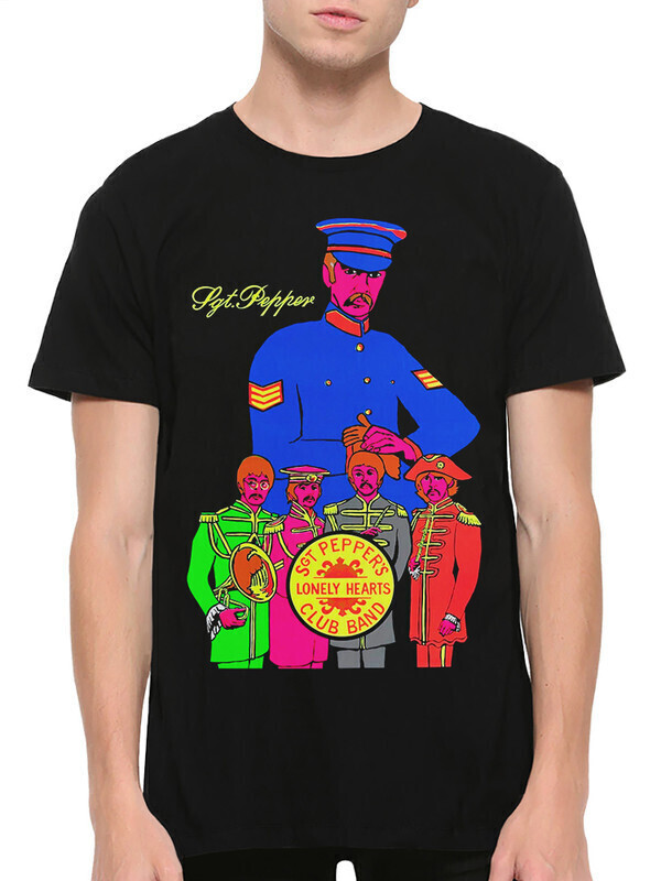 

Футболка мужская Dream Shirts The Beatles 10010432 черная L, The Beatles 10010432