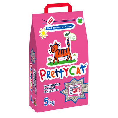 

Комкующийся наполнитель Pretty Cat Алоэ бентонитовый, 2,5кг