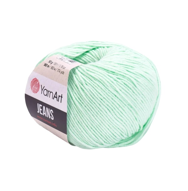 

Пряжа YarnArt 839 Jeans 79 зеленый, Jeans