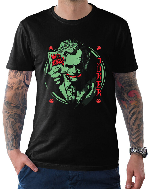 

Футболка мужская Dream Shirts Джокер 10010392 черная M, Джокер 10010392