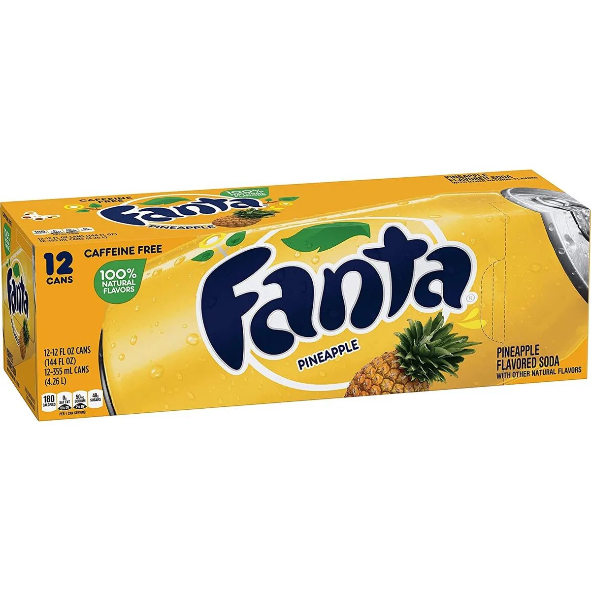 

Газированный напиток Fanta Pineapple 12 шт по 0,355 л