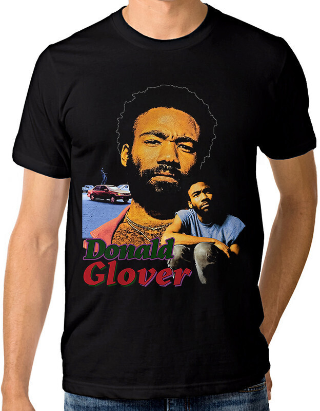 

Футболка мужская Dream Shirts Дональд Гловер 10010382 черная 3XL, Дональд Гловер 10010382