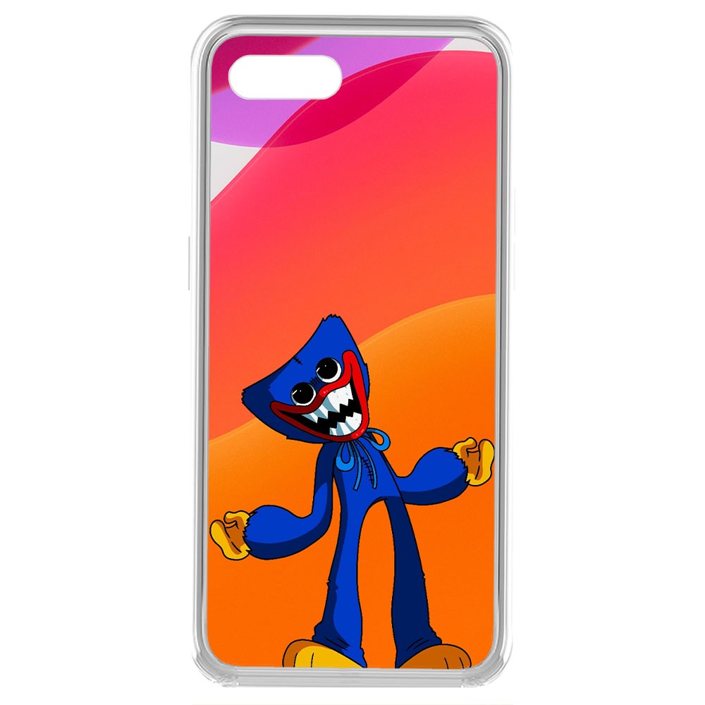 фото Чехол-накладка krutoff clear case хаги ваги для oppo a1k
