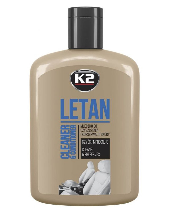 K2 Очиститель кожи LETAN 200мл.