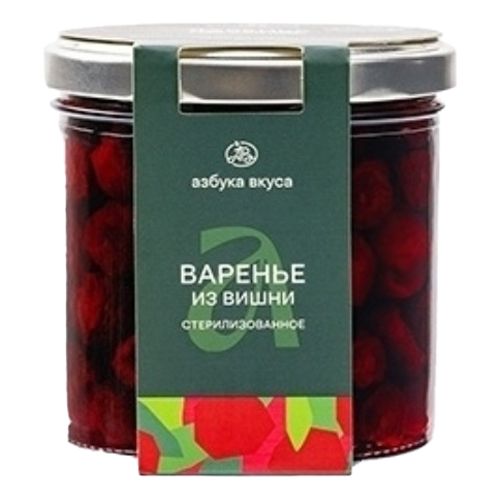 Варенье Азбука Вкуса из вишни с косточкой 350 г