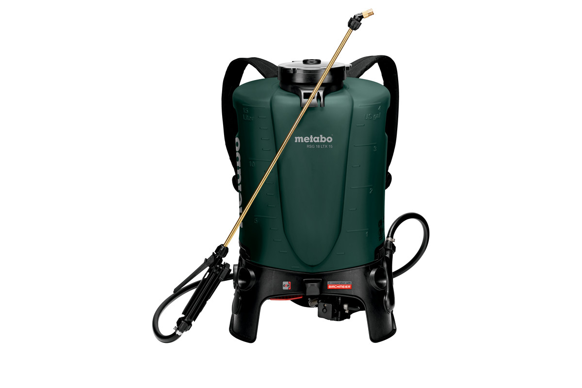

Опрыскиватель Metabo RSG 18 LTX 15 аккум. ранц. 15л зеленый/черный (602038850), RSG 18 LTX 15