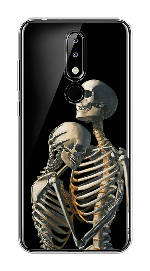 

Чехол на Nokia 5.1 Plus (X5) "I’m so sorry", Серый;бежевый;черный, 121950-4