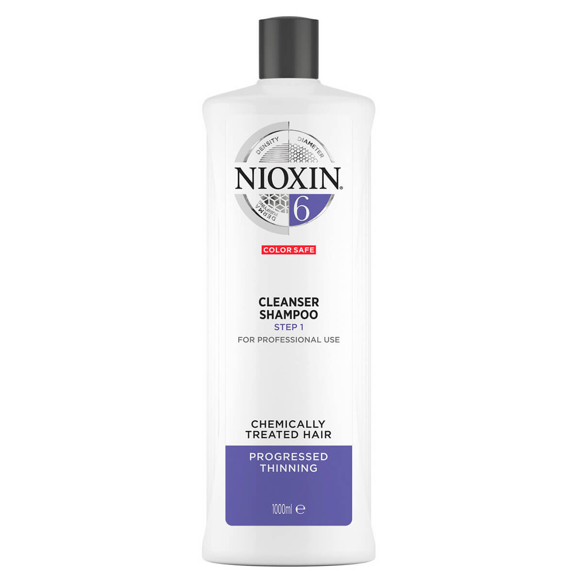 Очищающий шампунь Nioxin Система 6 1000 мл nioxin cleanser system 1 очищающий шампунь система 1 1000 мл
