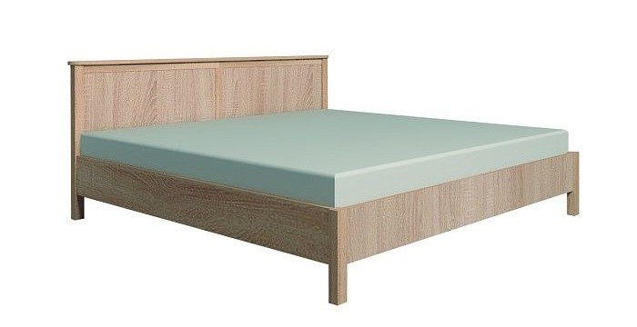 

Кровать с ортопедическим основанием (дерево) Sherlock 42 160х200, дуб сонома