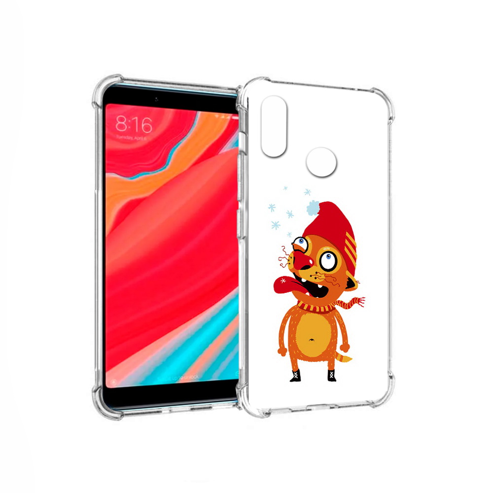 

Чехол MyPads Tocco для Xiaomi Mi Mix 2S Зимний кот (PT110206.315.88), Прозрачный, Tocco