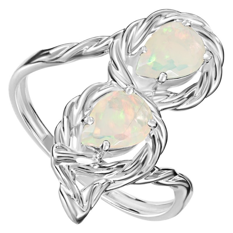 

Кольцо из серебра с опалом р. LAZURIT-ONLINE 808601, 808601