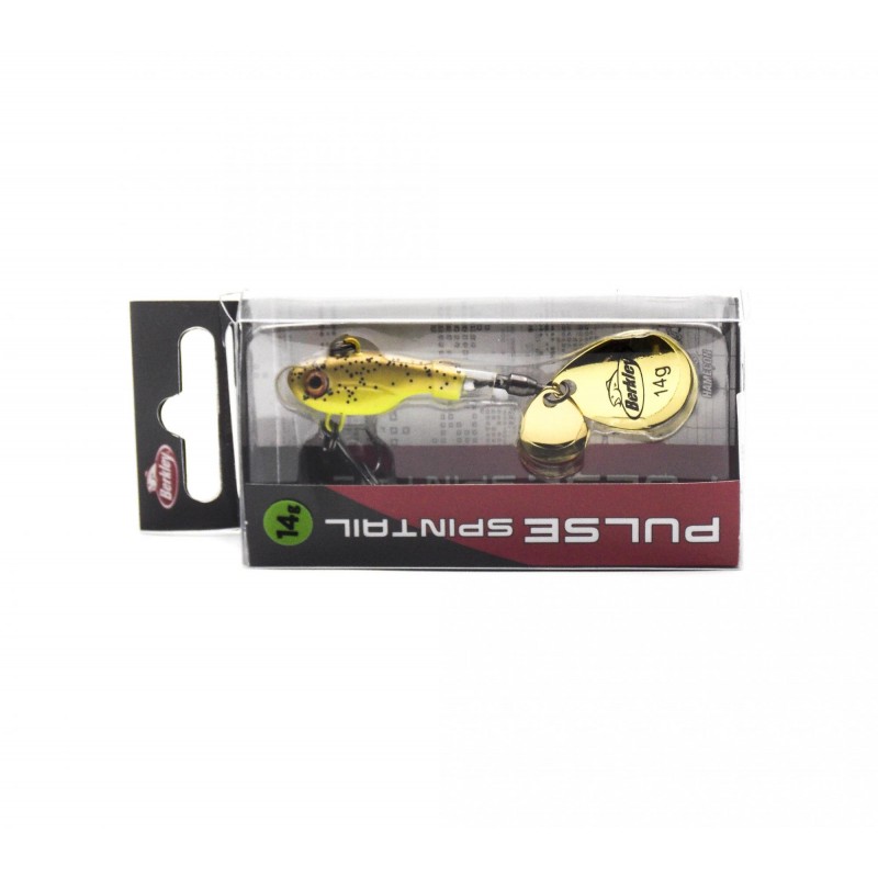 Спинтейл BERKLEY Pulse Spintail 21г Brown Chartreuse