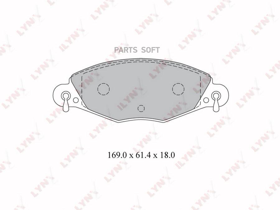 

Колодки торм.пер.CITROEN C5 I-II 2.0D-3.0 01>