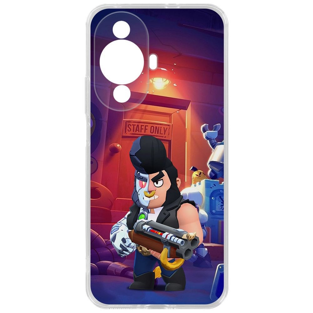 

Чехол-накладка Krutoff Clear Case Brawl Stars-Б-800 для Huawei Nova 11, Прозрачный