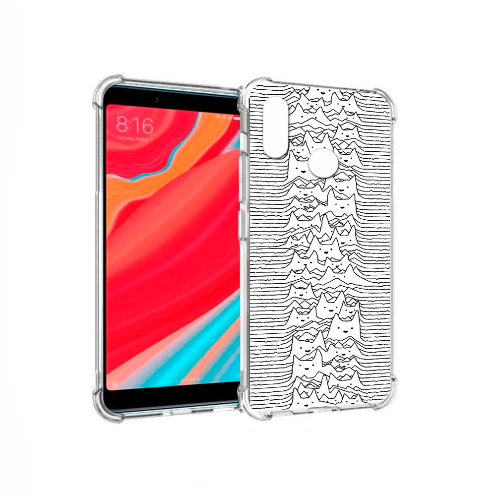 Чехол MyPads Tocco для Xiaomi Mi Mix 2S черно белые коты 3D (PT110206.315.682)