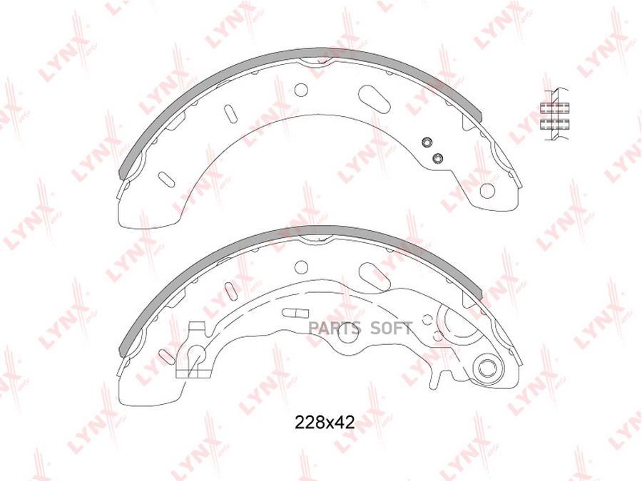 

Колодки торм.зад.FORD FOCUS III 1.0-2.0D 11=>