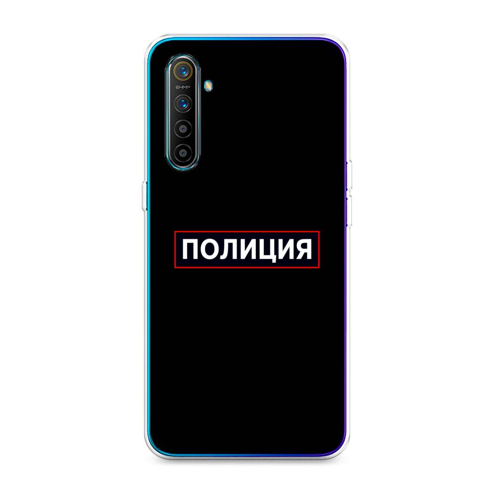 

Чехол Awog на Realme XT "Police logo", Разноцветный, 251450-5