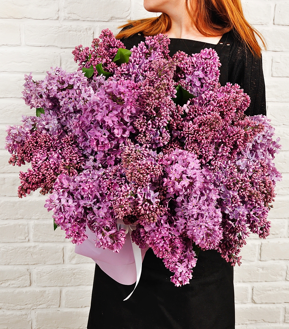 

Букет сирени 15 шт Sfloristic "Сиреневое волшебство" , 55 см