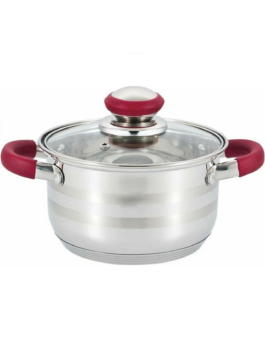 

Кастрюля Bohmann BS 2800-20 3.5л 20см Красная, 2800-18