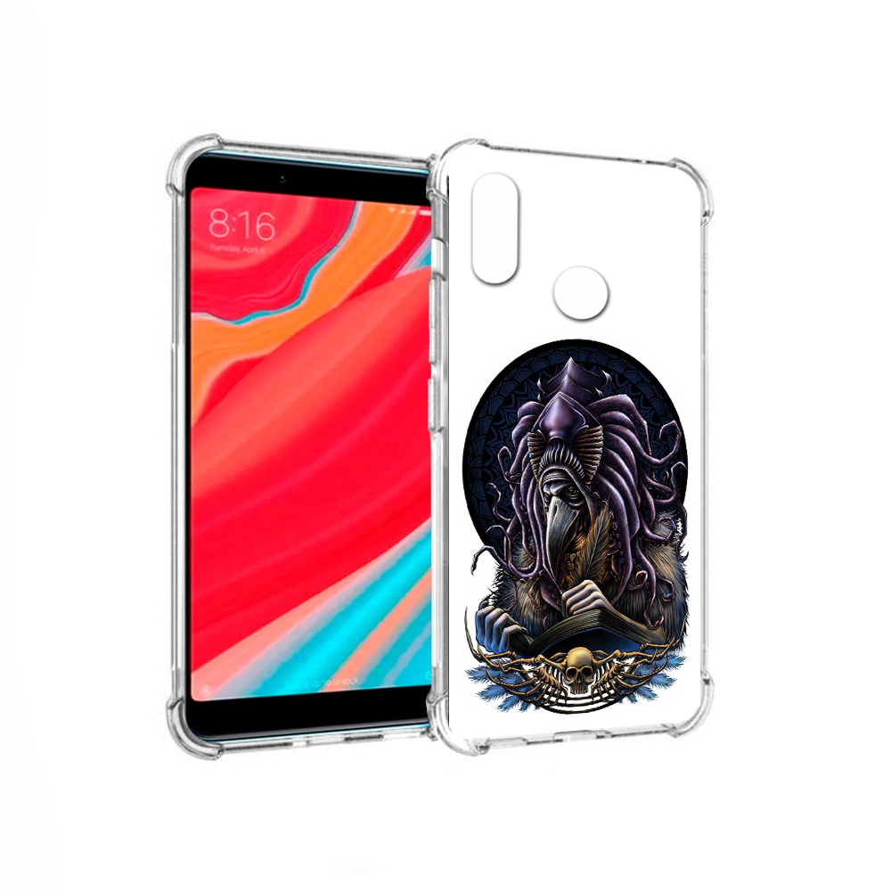 

Чехол MyPads Tocco для Xiaomi Mi Mix 2S умный ворон (PT110206.315.650), Прозрачный, Tocco