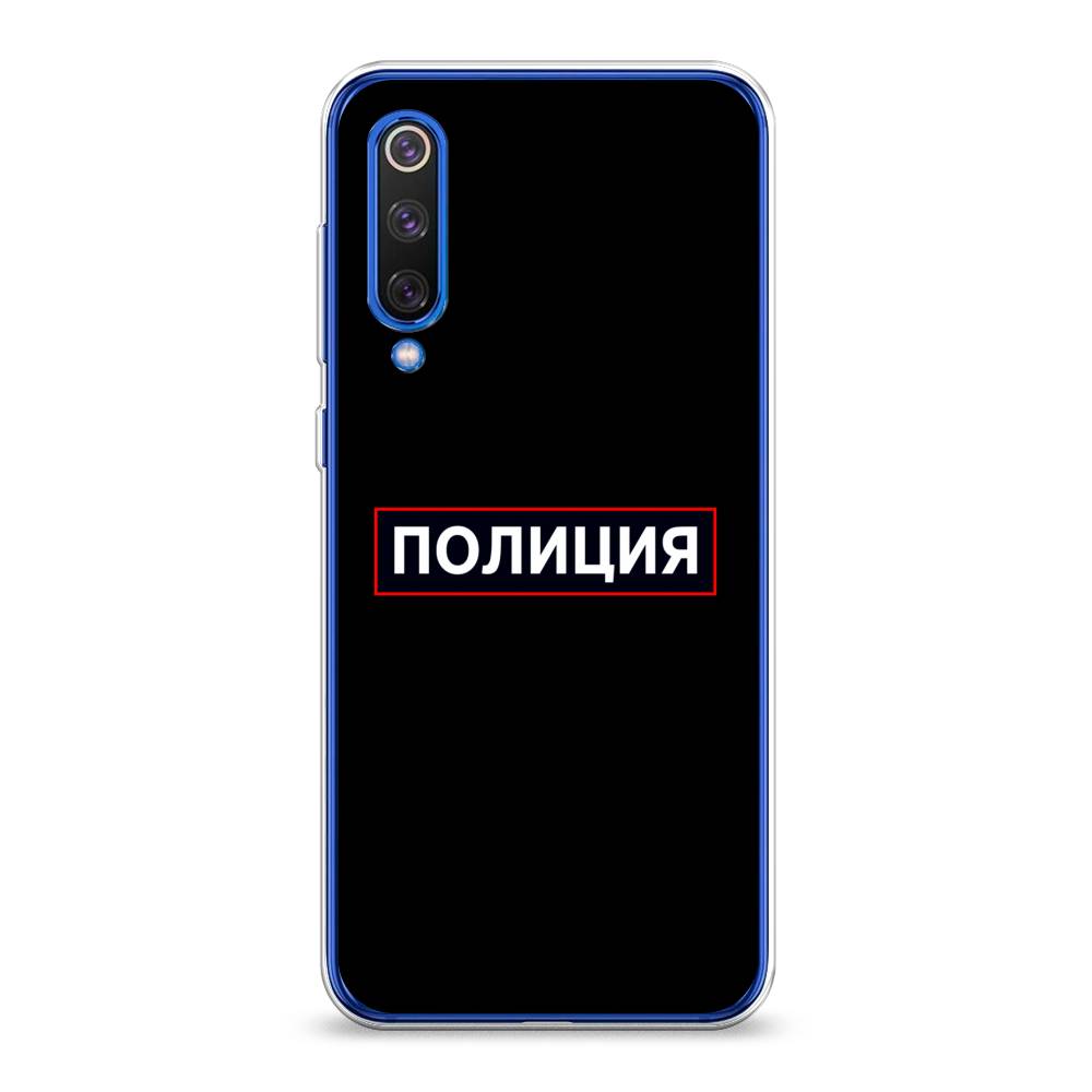 

Чехол Awog на Xiaomi Mi9 SE "Police logo", Разноцветный, 35250-5