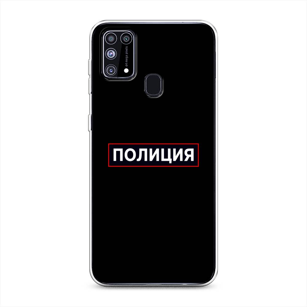

Чехол Awog на Samsung Galaxy M31 / Самсунг M31 "Police logo", Разноцветный, 2100750-5