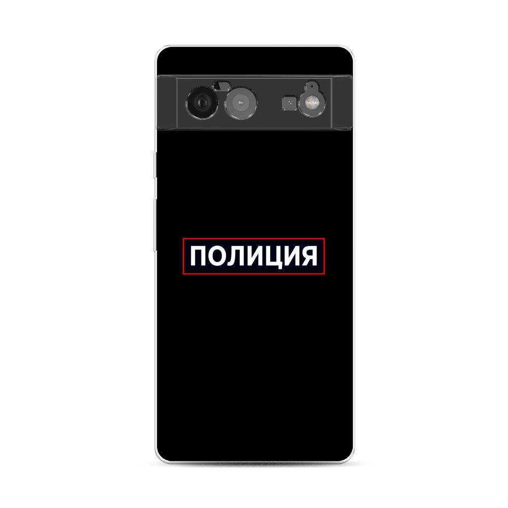

Чехол Awog на Google Pixel 6 "Police logo", Разноцветный, 270850-5