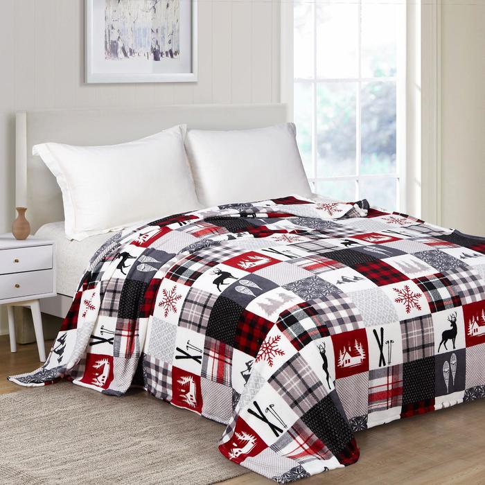 

Плед 150х200см, корал-флис