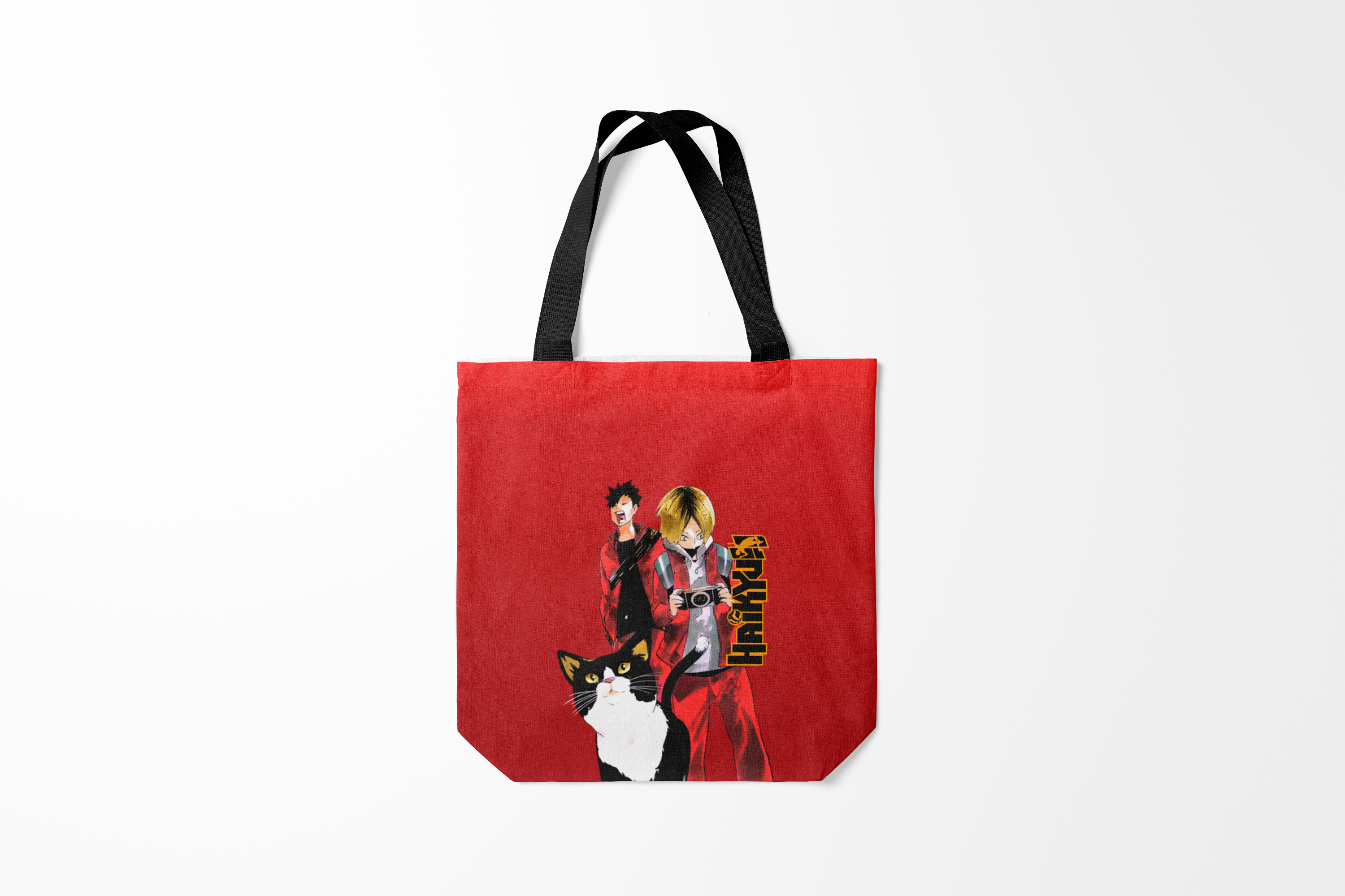 

Сумка шoппер унисекс Burnettie Haikyuu Тобио Кагэяма, красный, Haikyuu Тобио Кагэяма