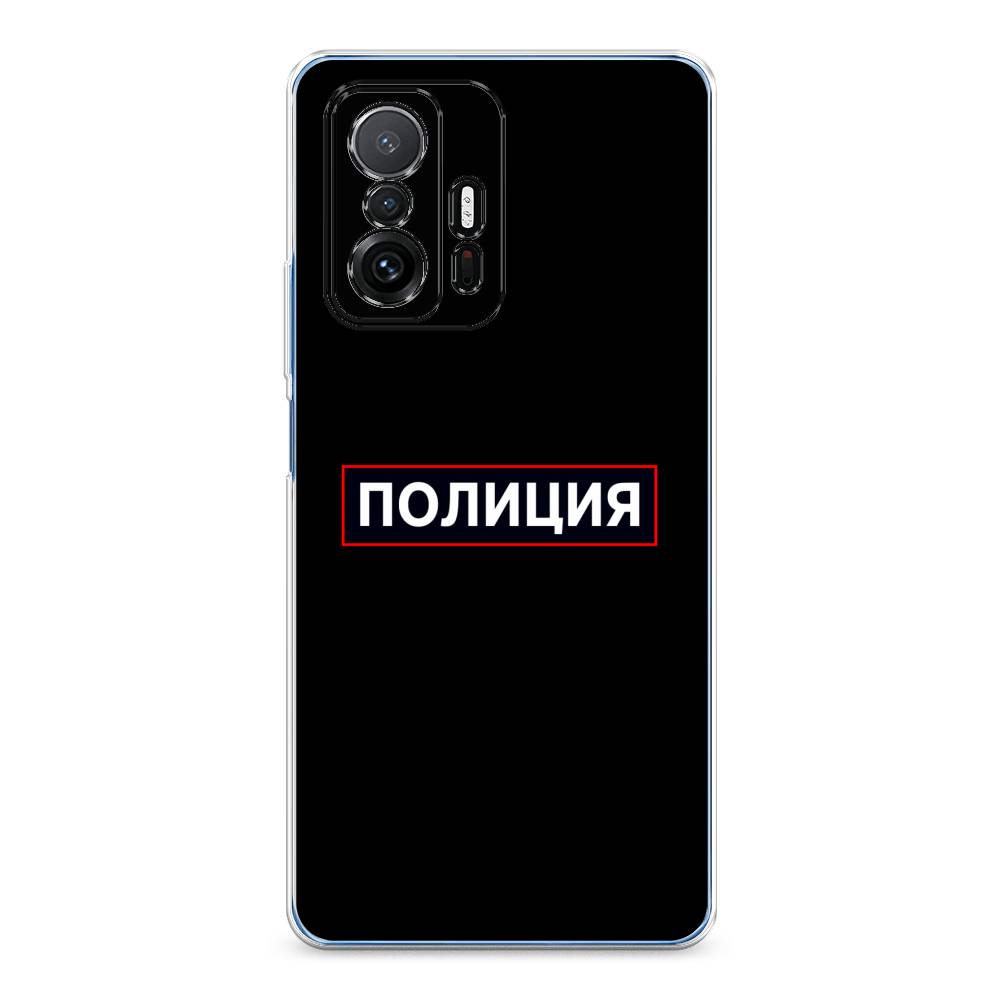 

Чехол Awog на Xiaomi Mi 11T "Police logo", Разноцветный, 311250-5