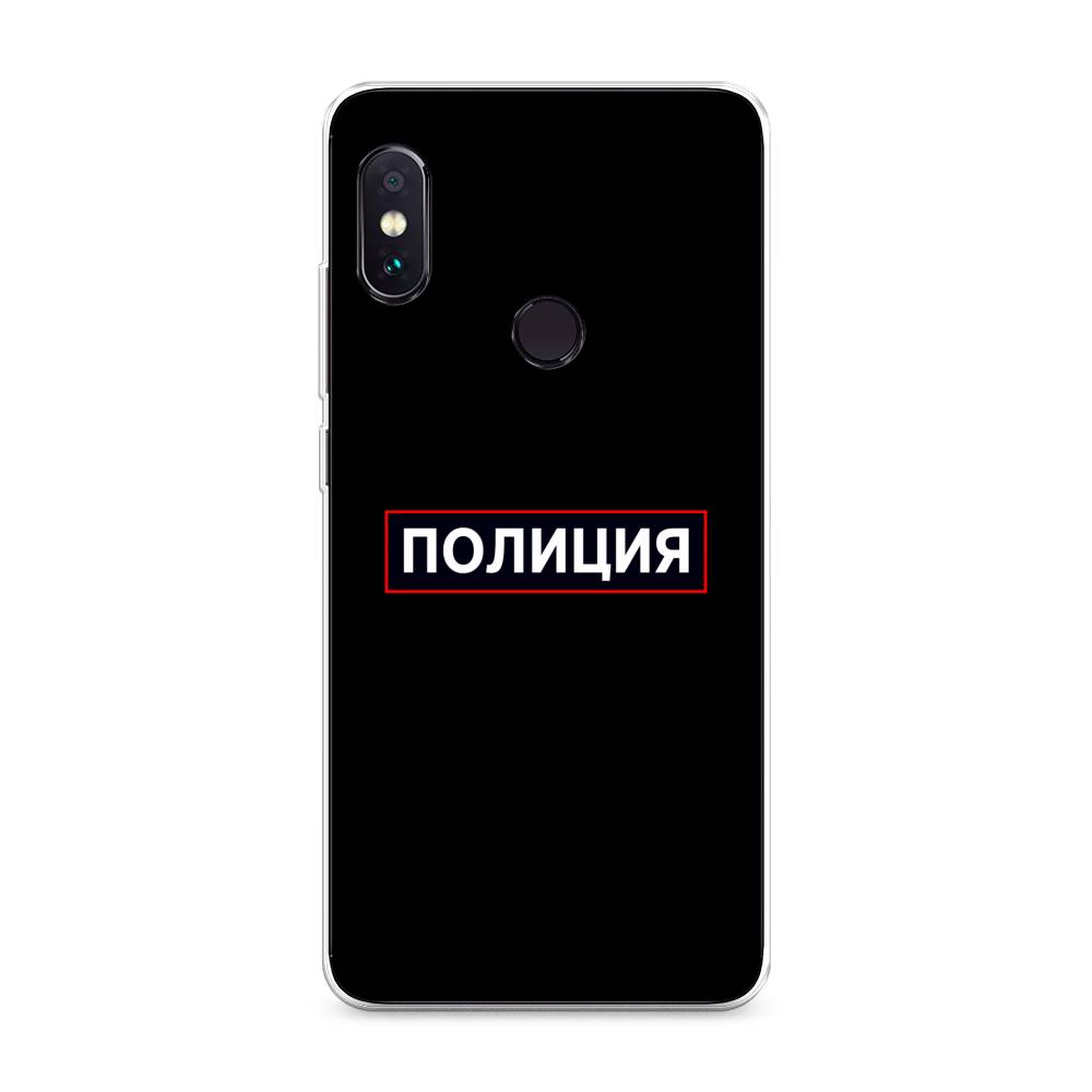 фото Чехол awog "police logo" для xiaomi redmi note 5/note 5 pro