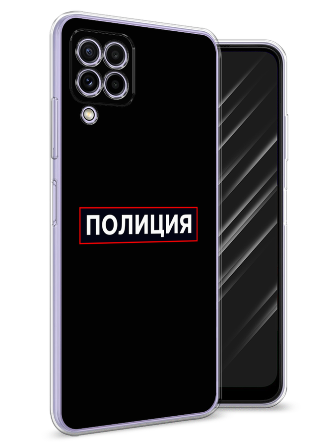 

Чехол Awog на Samsung Galaxy A22 / Самсунг A22 "Police logo", Разноцветный, 2103150-5