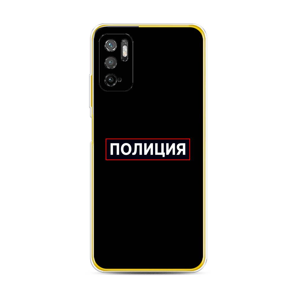 

Чехол Awog на Poco M3 Pro "Police logo", Разноцветный, 311050-5