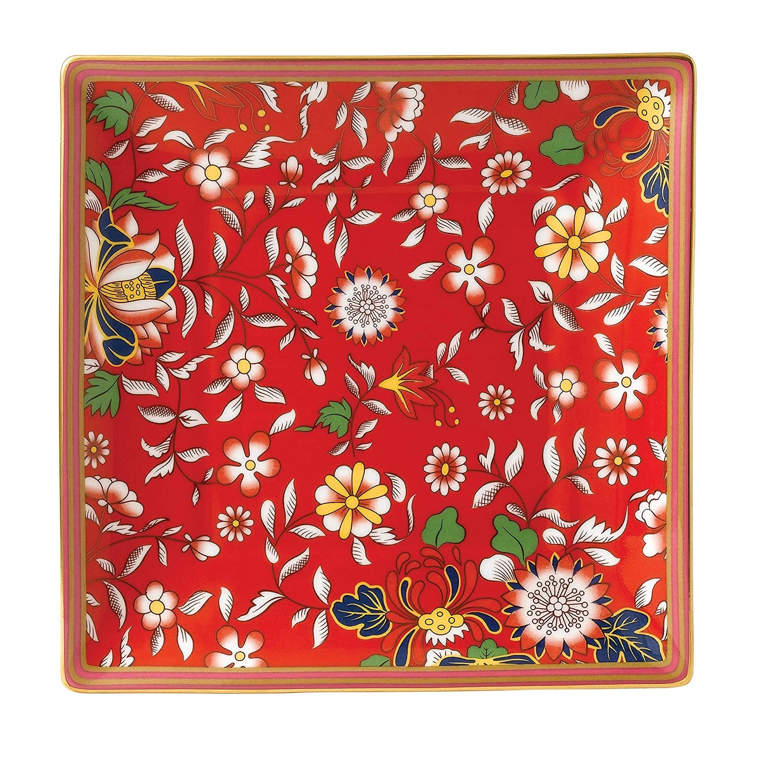 

Мелочница Wedgwood Wonderlust Crimson Jewel 15 х 15 см красная