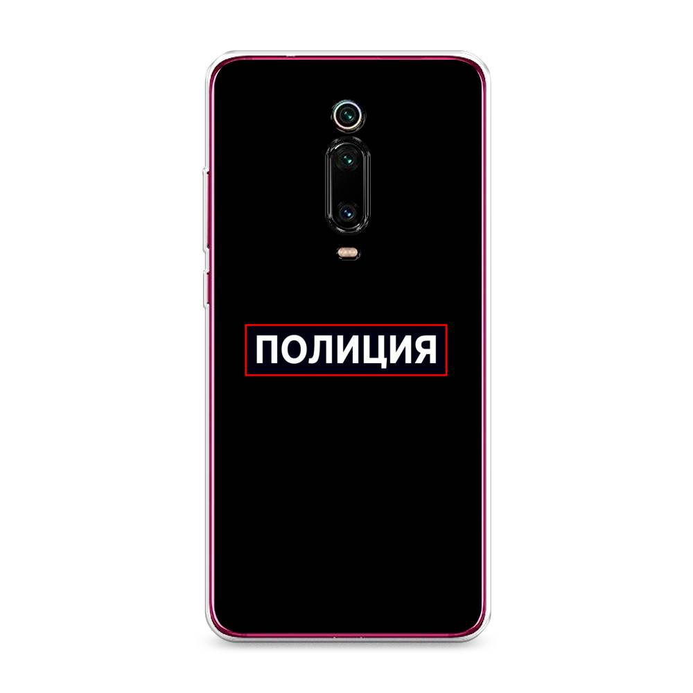 

Чехол Awog на Xiaomi Redmi K20 "Police logo", Разноцветный, 35550-5