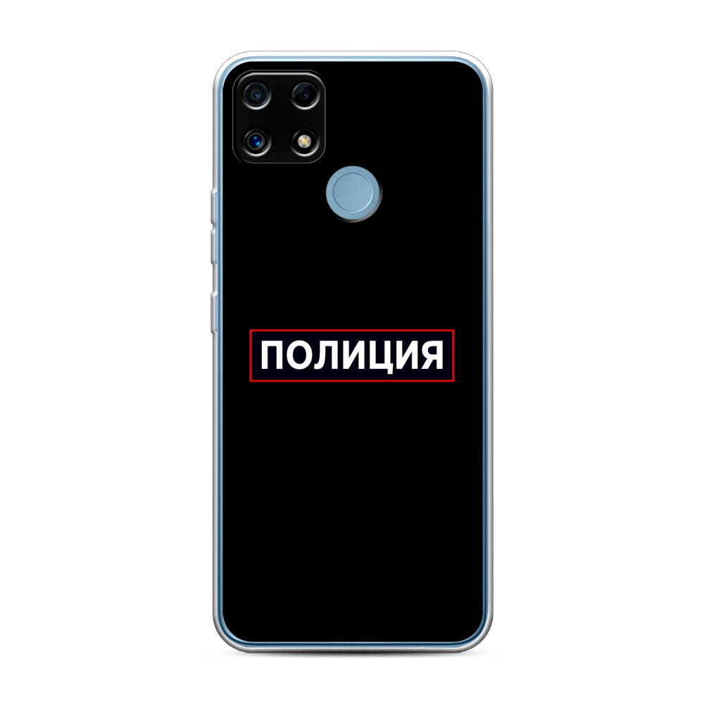 

Чехол Awog на Realme C25 "Police logo", Разноцветный, 256950-5