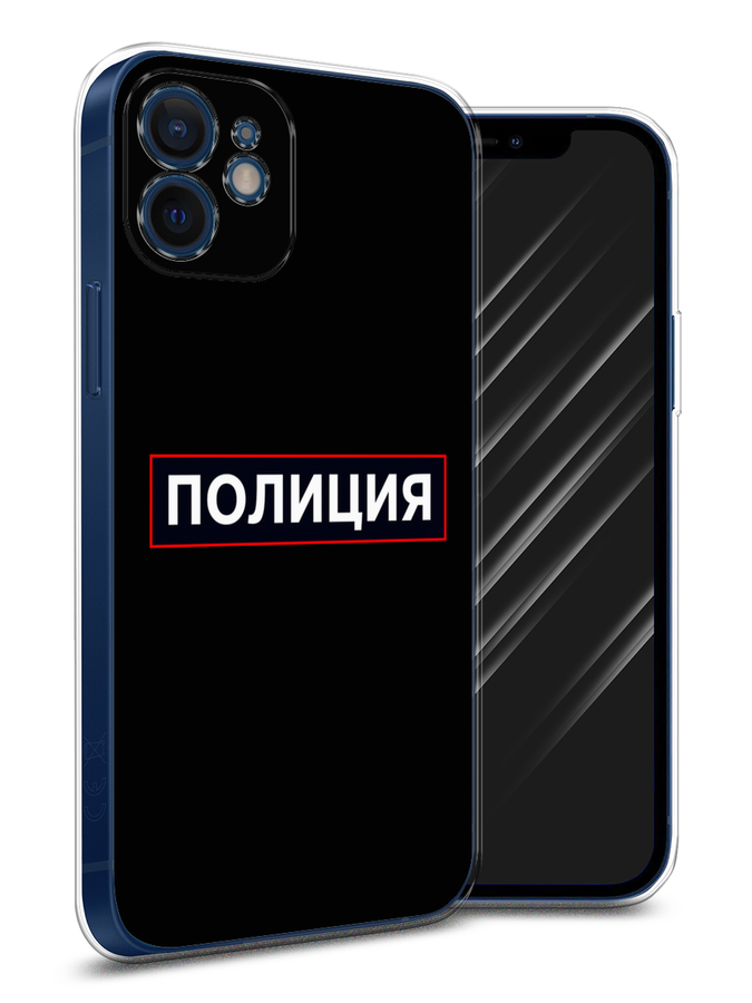 

Чехол Awog на Apple iPhone 12 mini / Айфон 12 mini "Police logo", Разноцветный, 12650-5