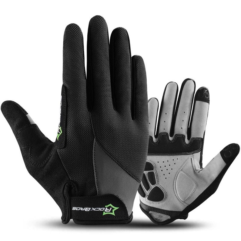 фото Перчатки велосипедные / перчатки спортивные rockbros s030, цвет черный, xxl (рос xl/9)