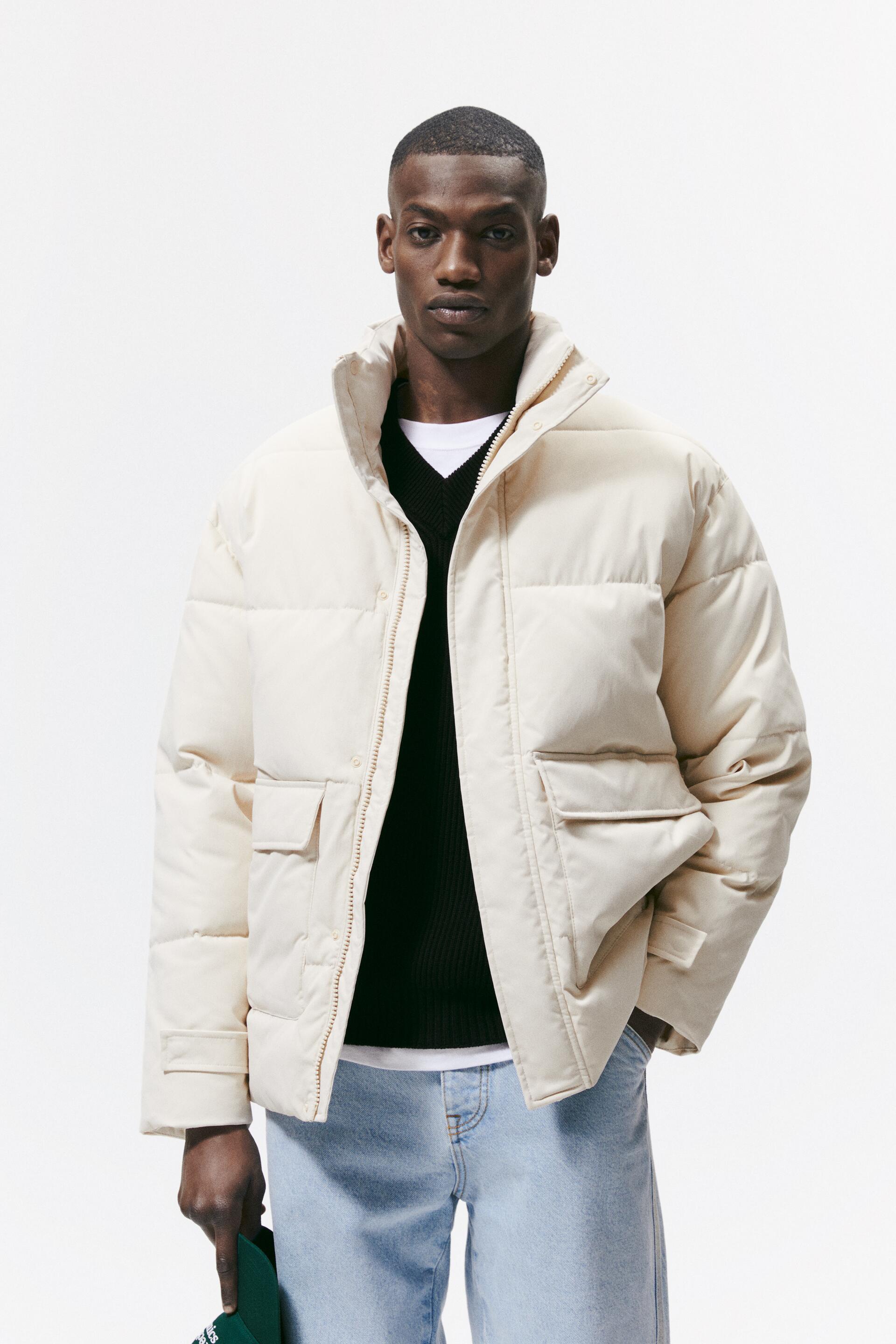 

Куртка мужская ZARA 00029306 белая M, 00029306