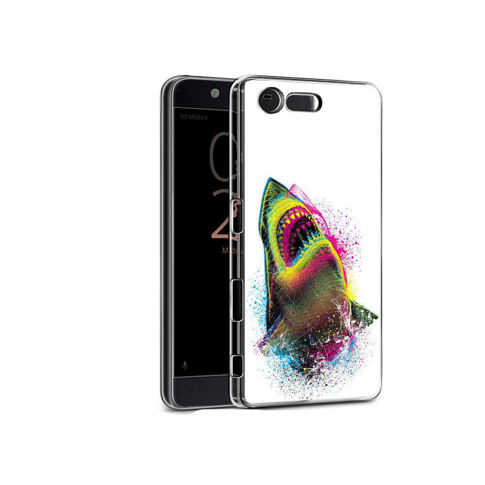 

Чехол MyPads Tocco для Sony Xperia X Compact челюсти-2 (PT50548.245.674), Прозрачный, Tocco