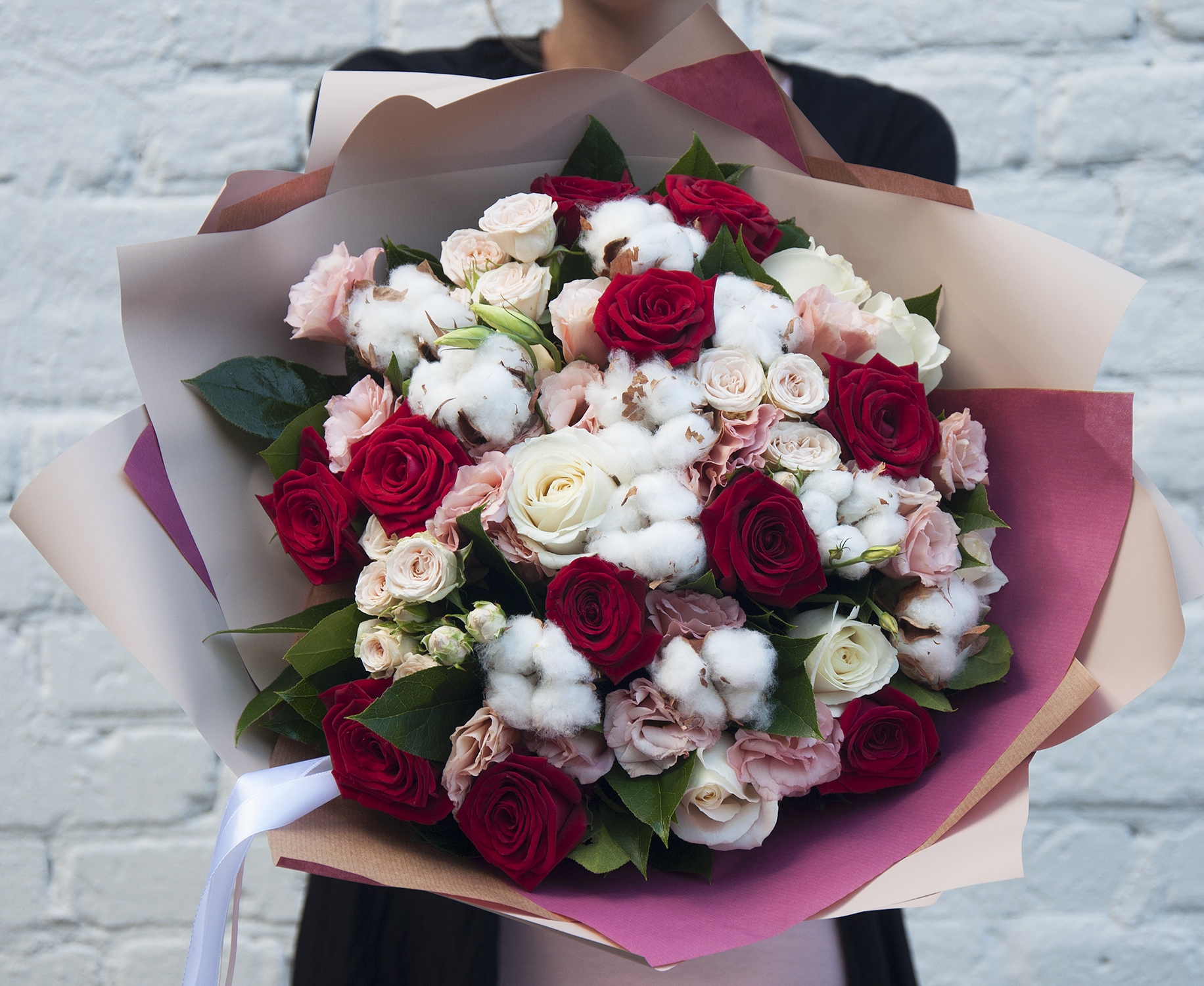 

Букет из роз 27 шт Sfloristic "Флорентина" , 40 см