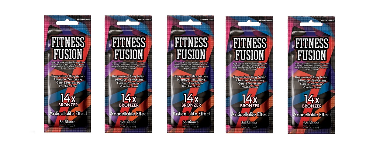 

Крем для солярия с алоэ Fitness Fusion 14хbronzer клюква зверобой кофеин 15 мл х 5 шт., Комплект Крем для солярия с алоэ Fitness Fusion 14хbronzer клюква зверобой кофеин 15 мл. х 5 шт.