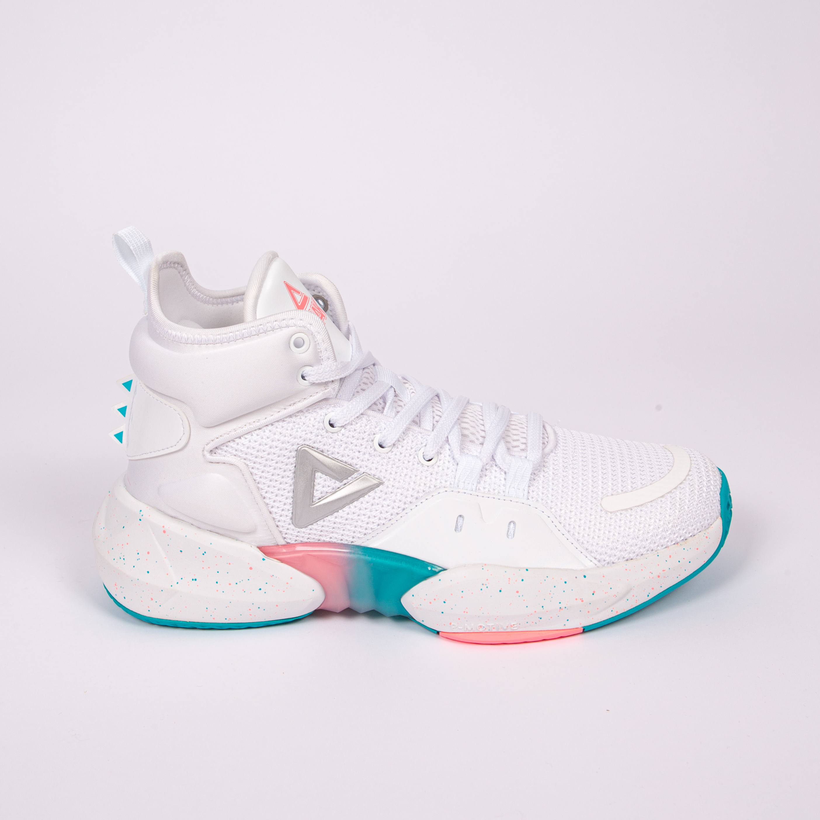 Кроссовки мужские PEAK Basketball Match Shoes E231331A-WHT белые 42 EU