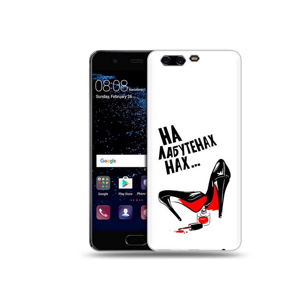 

Чехол MyPads Tocco для Huawei P10 Plus на лабутенах (PT60941.40.493), Прозрачный, Tocco