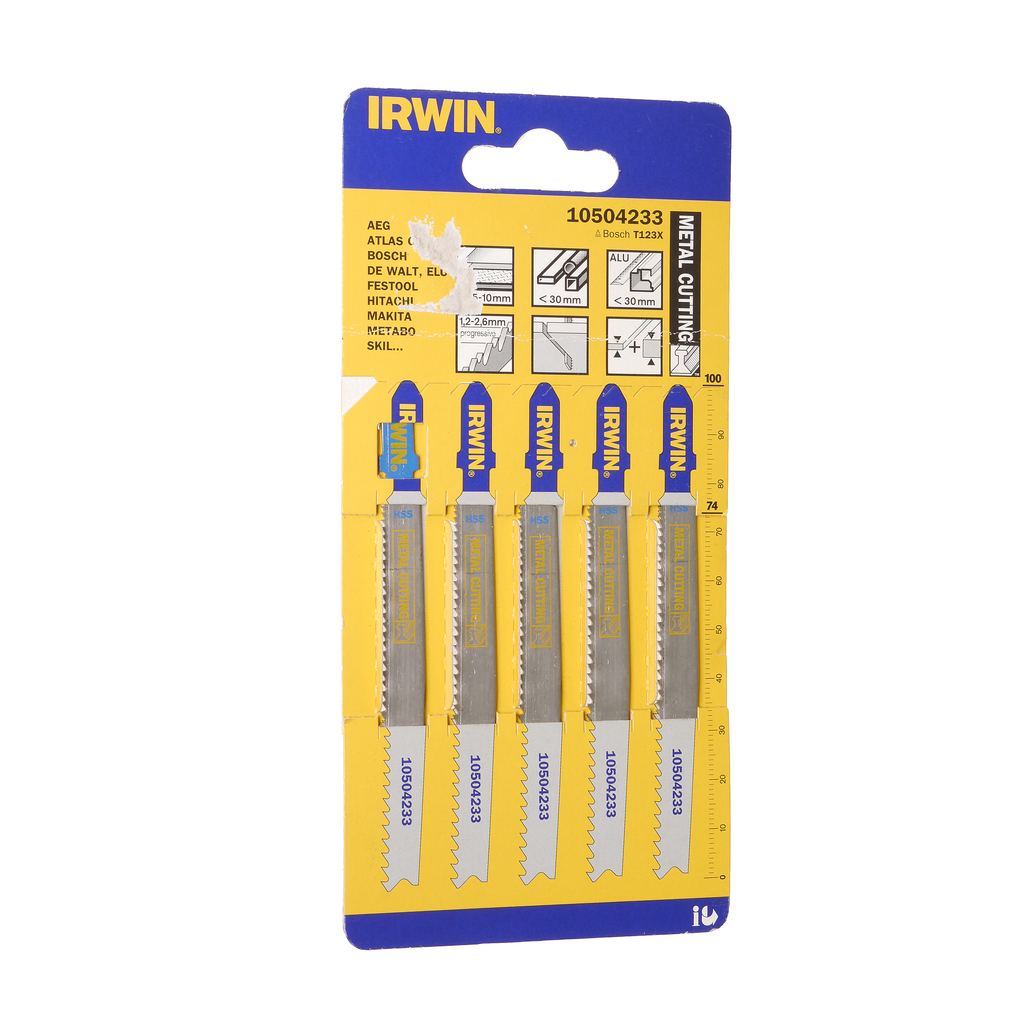 

Пилка для лобзика набор 5шт. металл 74мм IRWIN 10504233