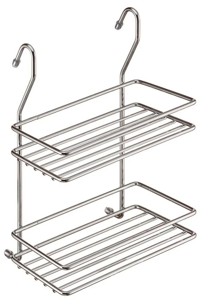 

Полка многоцелевая двойная мини 200х110х280 хром LEMAX MX-066 19432