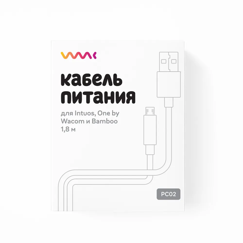 фото Кабель waac usb usb м (pc02)