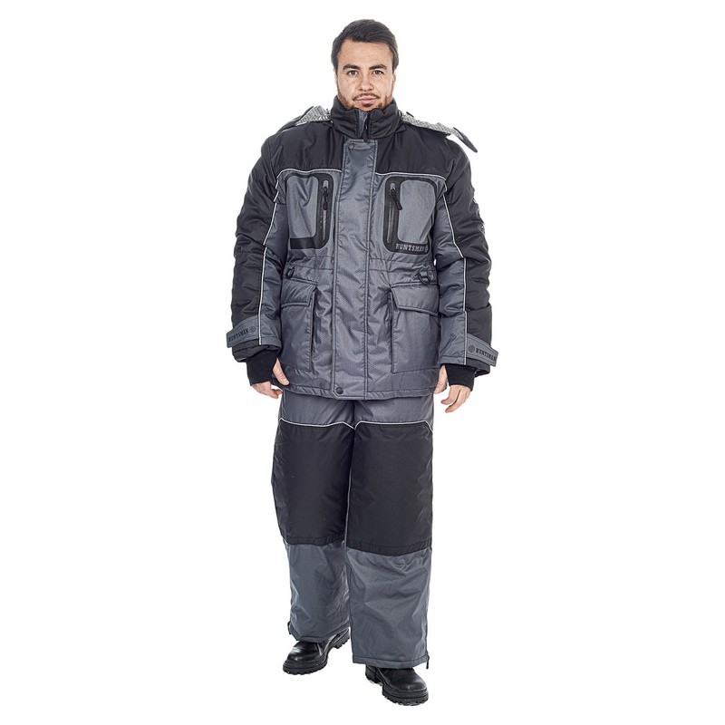 

Костюм Huntsman Полюс LUX Cell 52-54/182-188, серый/чёрный
