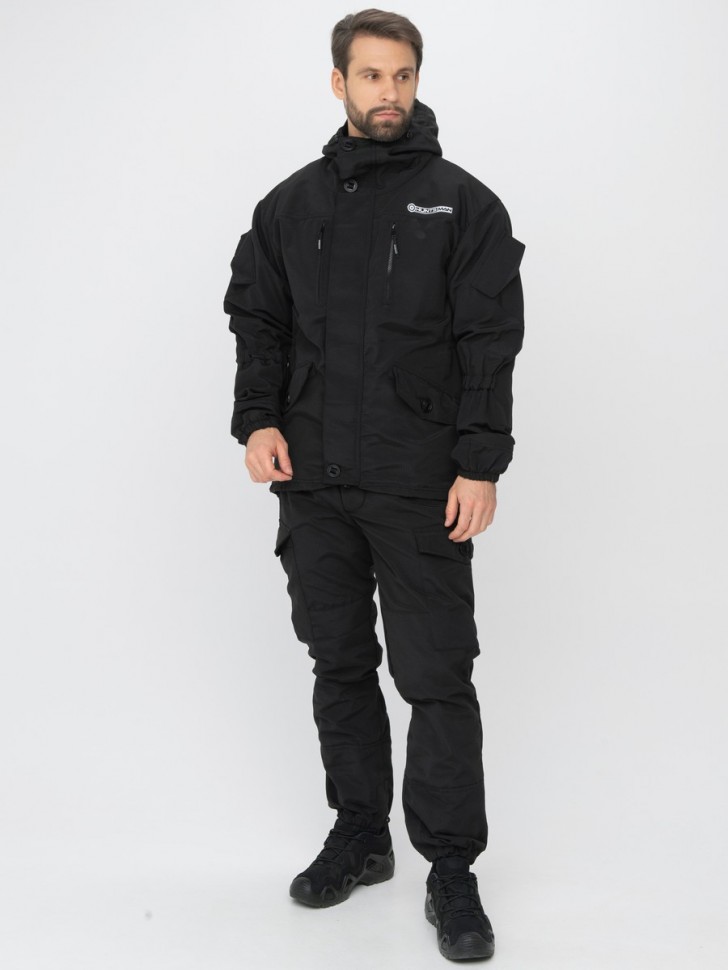 

Костюм демисезонный Huntsman Горка-5 Чёрный Рип-Стоп, 60-62/182-188